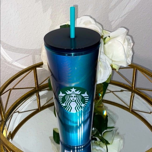 🔵Starbucks Spring 2021 Gradient Teal Cold Cup🔵 - Picture 1 of 7